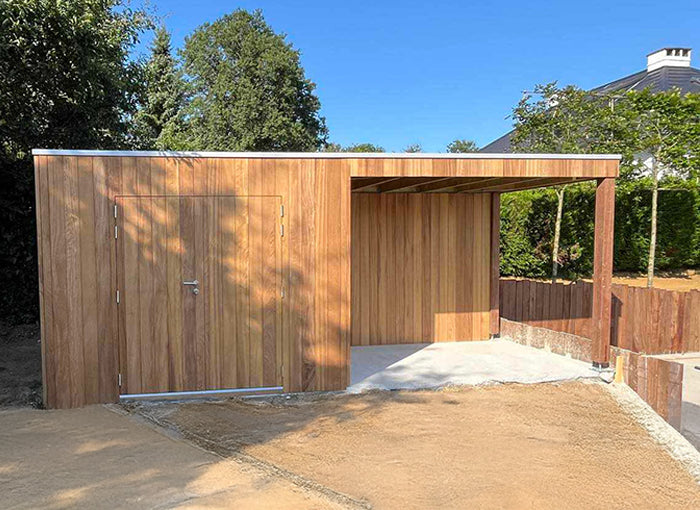 BOX IROKO - Bois dur d'Afrique - Taille au choix