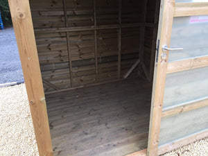 Plancher de sol pour abri de jardin Vintage