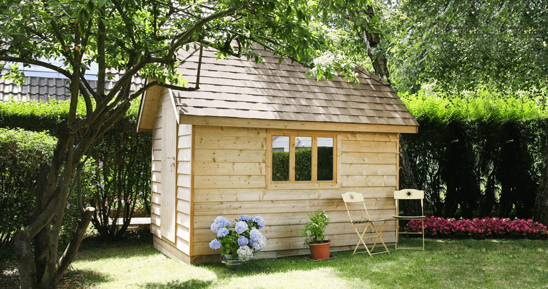 Chalet de jardin style cottage Croft Tack